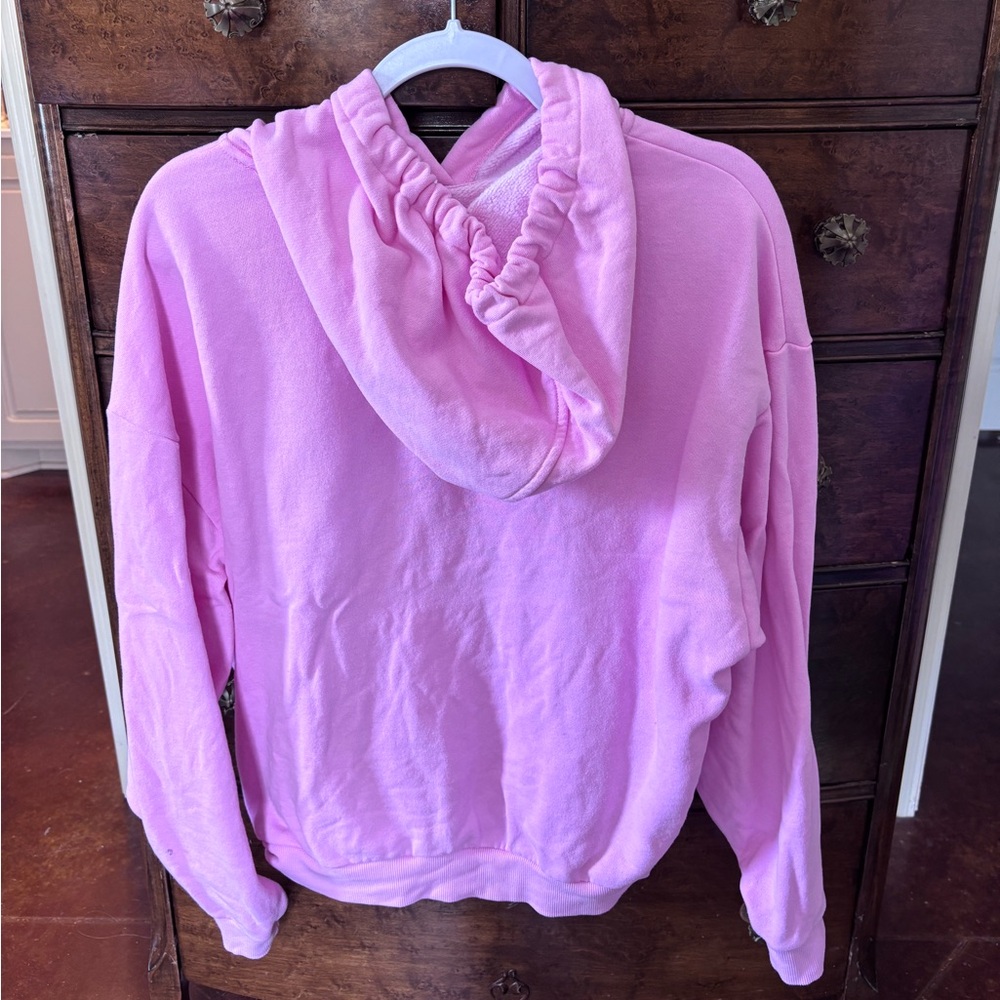 ALO Yoga Accolade Hoodie - Sweet Pink size Small - Picture 2 of 4